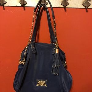 Authentic Navy juicy couture purse!